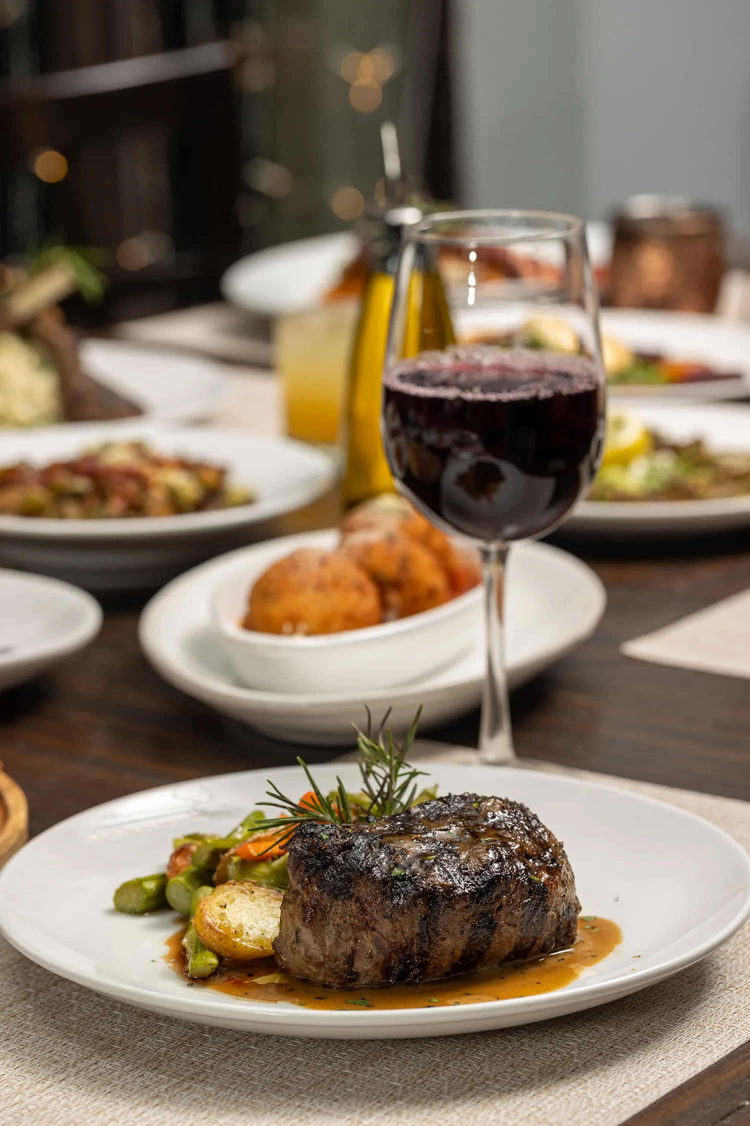 lunch and dinner menus 